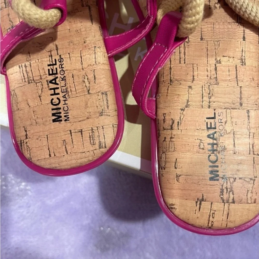 Brand new kids Michael Kors jelly sandals‎